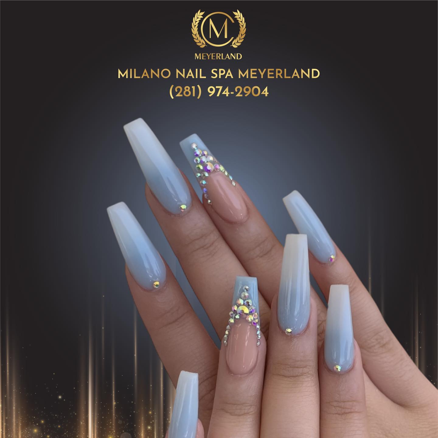 Milano Nail Spa Meyerland nail photo 4